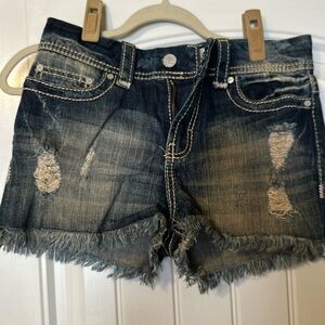 BKE denim shorts